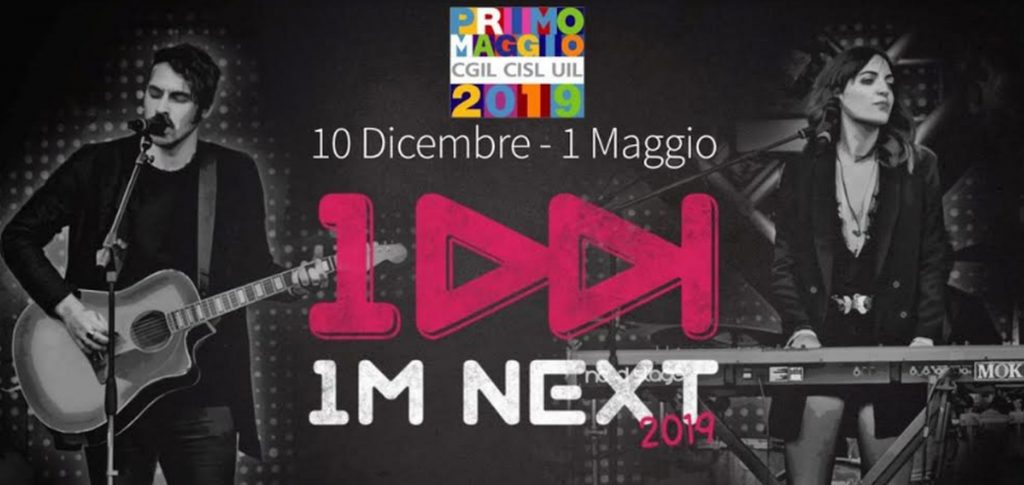 1M NEXT: aperte le iscrizioni per suonare al Concerto del Primo Maggio 2019