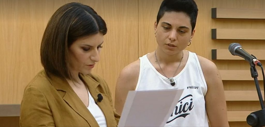 Laura Pausini a Giordana Angi: "Vorrei scrivessi per me" - Video