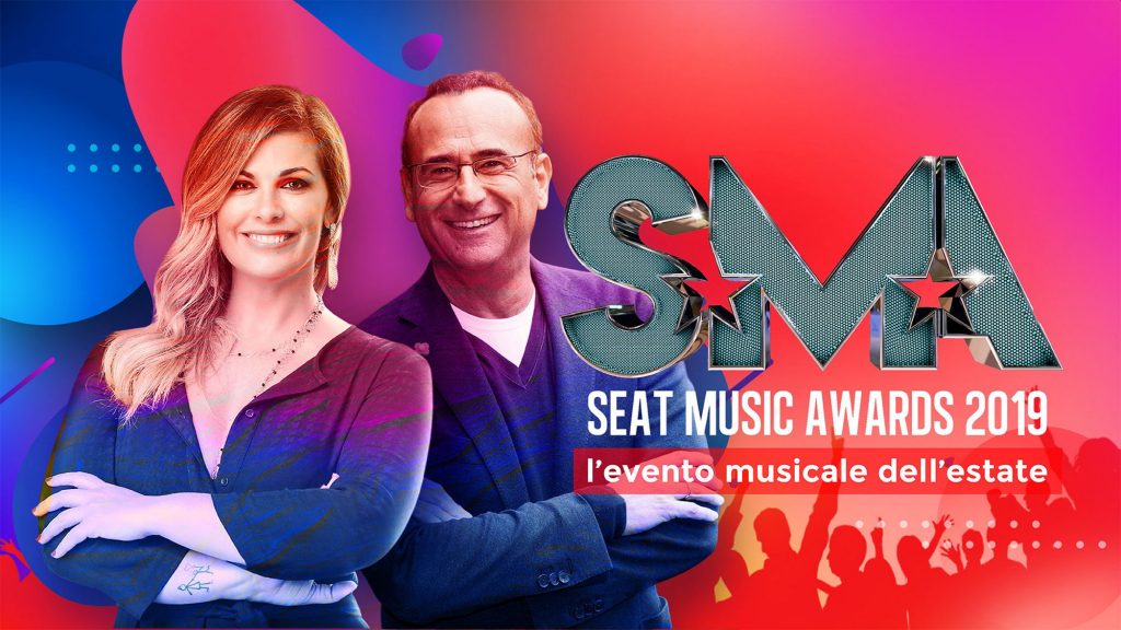 Seat Music Awards 2019: scaletta e ordine di uscita 23 giugno