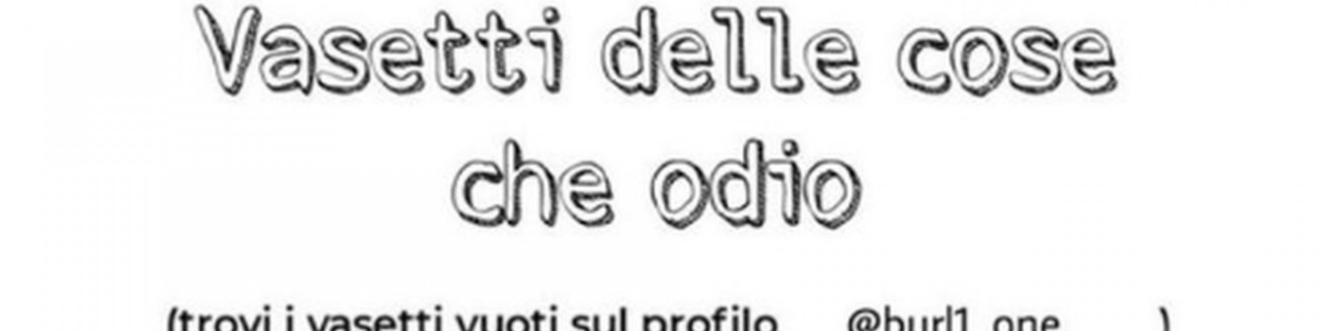 Vasetti challenge su Instagram: ecco come funziona