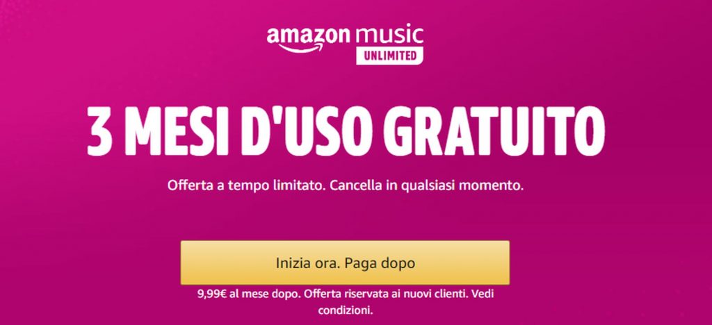 Come si attiva Amazon Music Unlimited?
