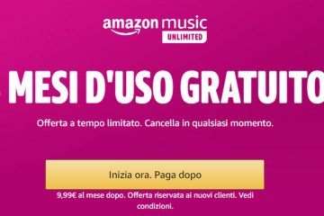 Prova gratuita di Prime Video e Amazon Music: come iscriversi