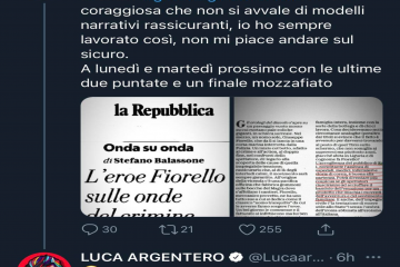 Beppe Fiorello e Luca Argentero: scontro su Twitter, ecco cos’è successo