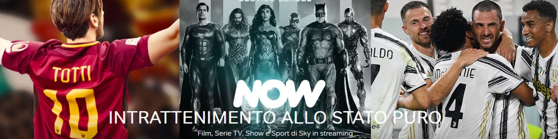 Now: la promo cinema + entertainment e le nuove uscite