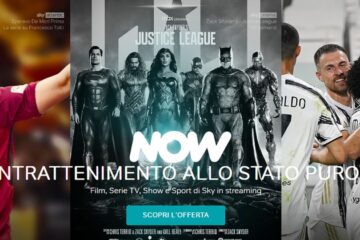 Now: la promo cinema + entertainment e le nuove uscite