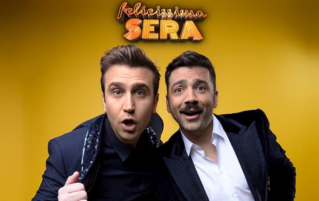 Felicissima sera con Pio e Amedeo è in diretta o registrato? (6 maggio)