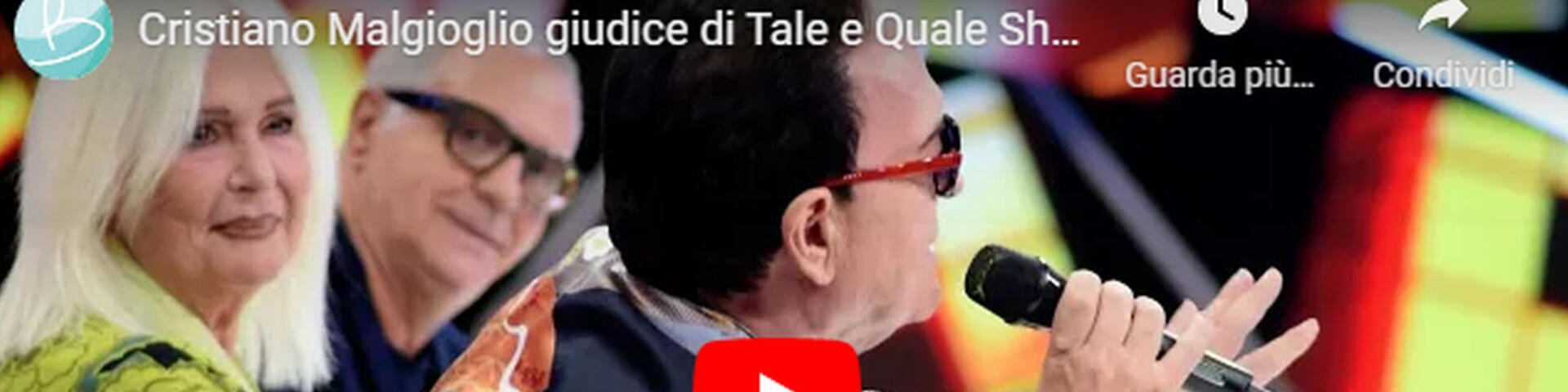 Cristiano Malgioglio a Tale e Quale Show (Video)