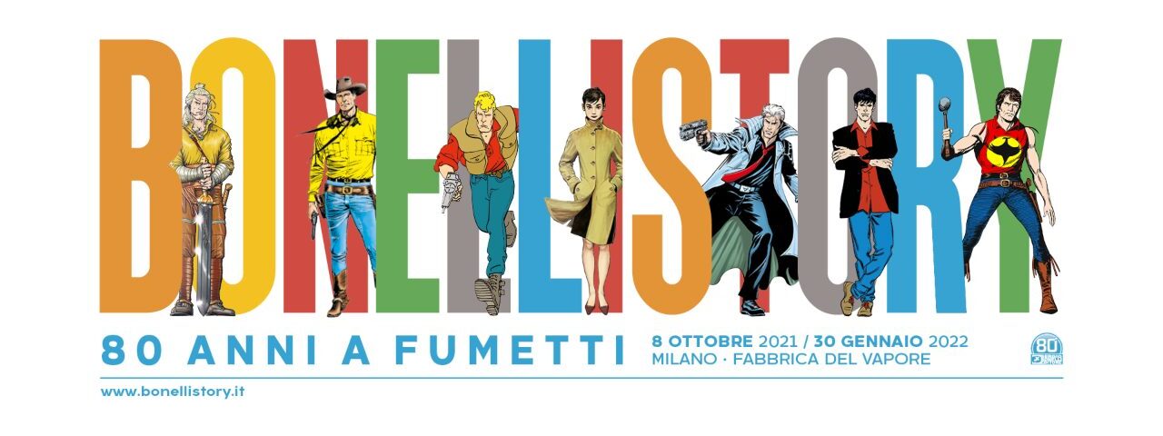 Bonelli Story: apre la mostra che celebra i fumetti italiani