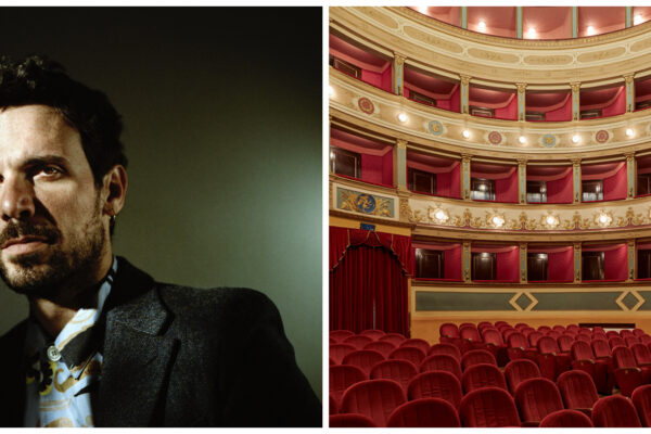 Teatro Manini di Narni, la conferenza stampa con Francesco Montanari e Davide Sacco