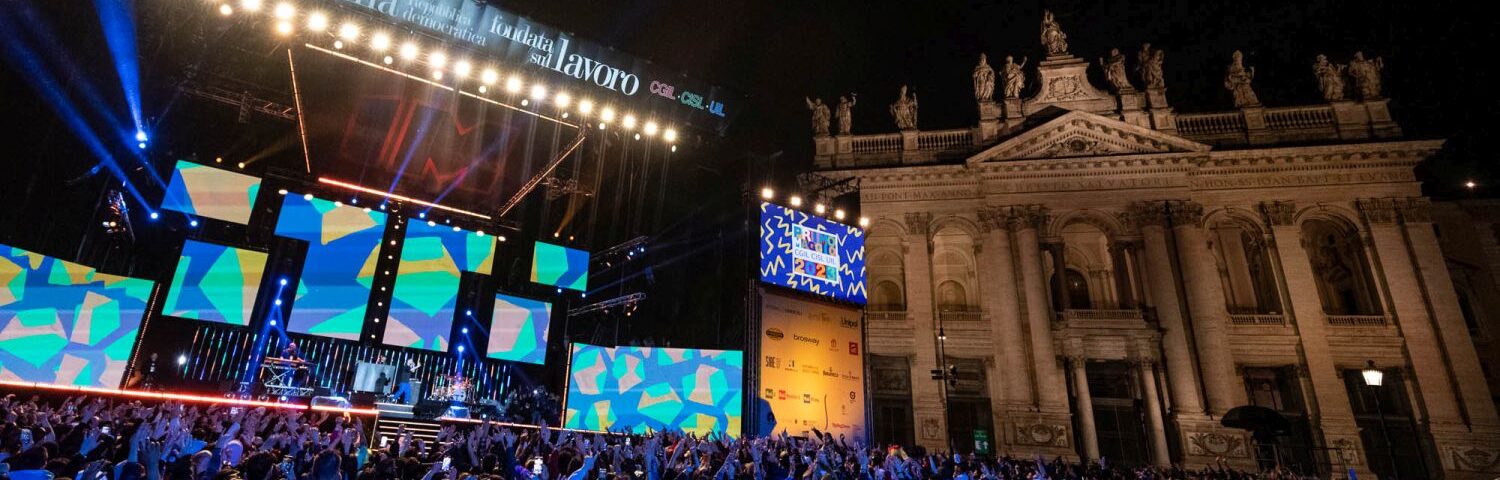Grande successo per il concerto del Primo Maggio di Roma: boom di ascolti in TV