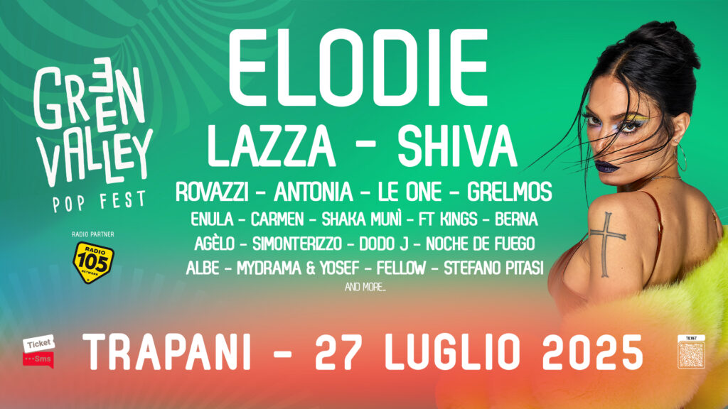 Green Valley Pop Fest 2025: a Trapani musica, sostenibilità e una line-up da tutto esaurito